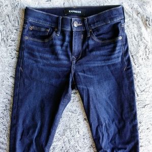 Express - Skinny Legging Jeans Mid-Rise - 0 Short